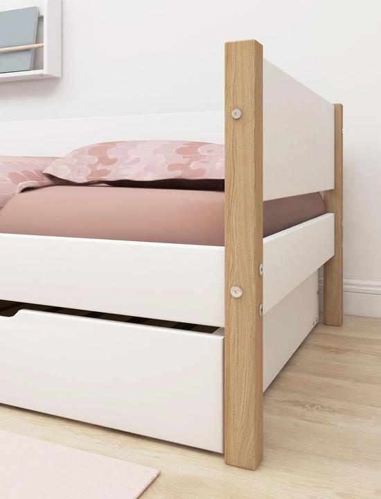 Produktbild Flexa Bett Nor mit Ausziehbett (90 x 200 cm)