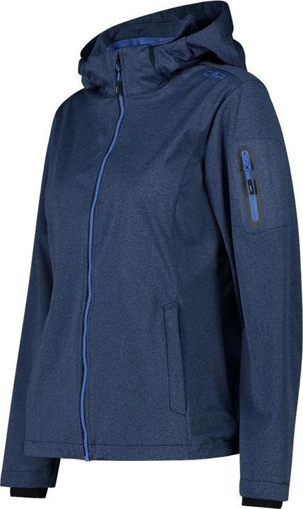 Immagine prodotto CMP Campagnolo Giacca donna Light Melange con cappuccio e zip (38, S)