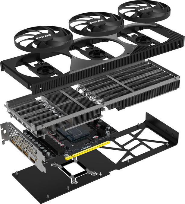 Actual product image Inno3D GeForce RTX 5080 X3 (16 GB)