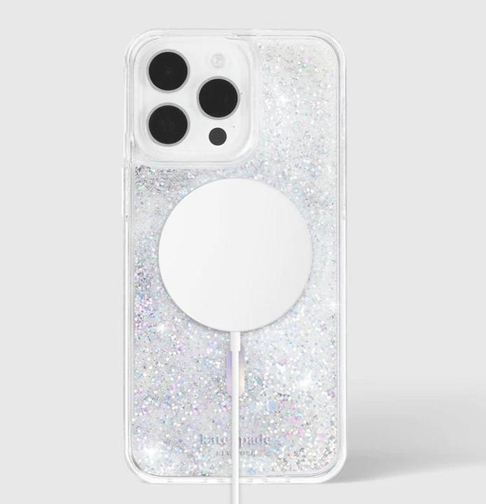 Produktbild Kate Spade Liquid Glitter MagSafe - Etui iPhone 15 Pro Max (Opal Iridescent) (Apple iPhone 15 Pro Max)
