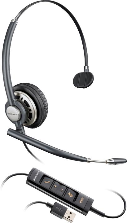 Poly HP Micro-casque EncorePro HW715 USB, Avec fil, Appels/Musique, Casque, Noir (Filaire, USB-A)