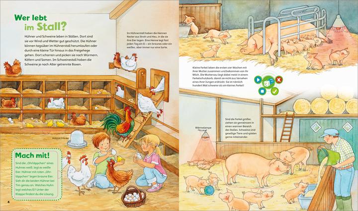 Image du produit Bookii WAS IST WAS Junior Komm mit auf den Bauernhof! (Allemand, Claudia Kaiser, Martin Lickleder, Silke Voigt Silke Voigt, Christina Brown, 2018)