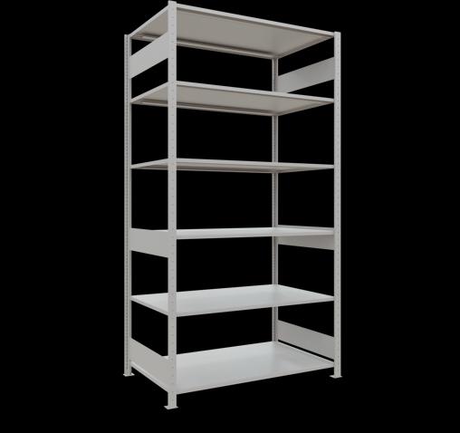 Actual product image Schulte Lagertechnik MULTIplus150 basic racking system with length ledgers