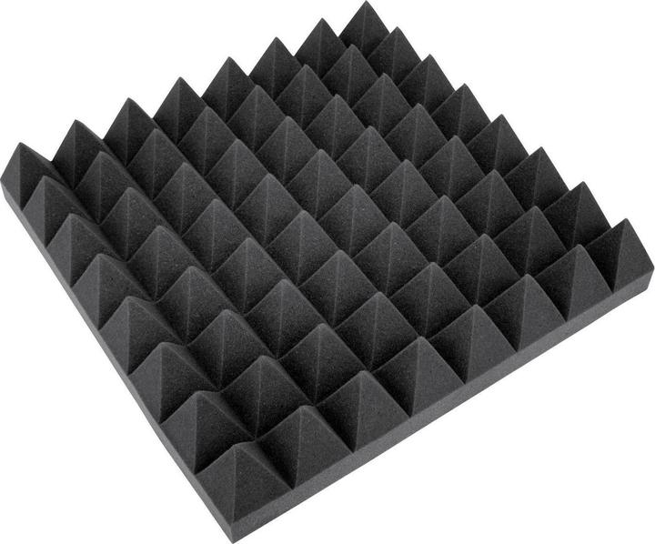 Immagine prodotto Omnitronic piramide di schiuma acustica 100mm, 50x50cm