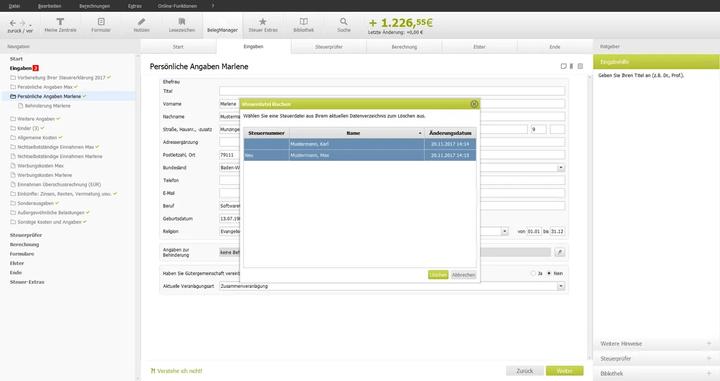 Produktbild Lexware Taxman 2020 (1 User, 12 Monate)