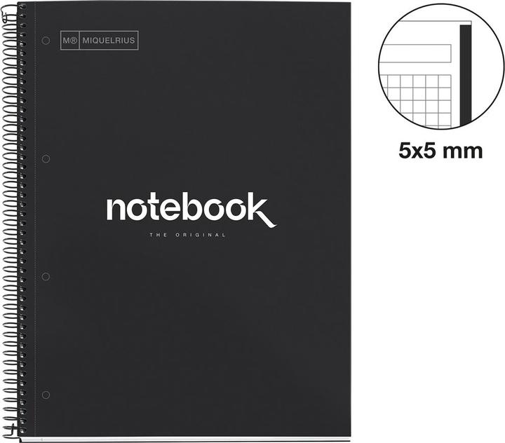 Image du produit Miquelrius Emotions Notebook (A4, Quadrillé, Couverture rigide)