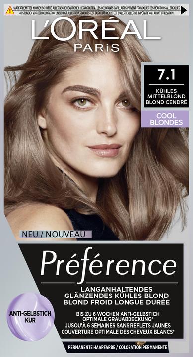 Immagine prodotto L'Oréal Paris Preference Cool Blondes (Biondo Cendré, Biondo medio freddo)