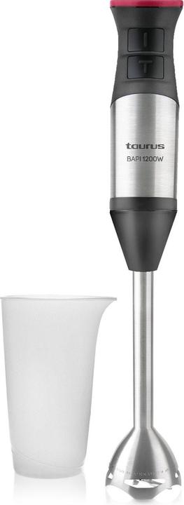 Produktbild Taurus Bapi 1200 Inox Pürierstab 1200 W Schwarz Rot Edelstahl (EU-Stecker)