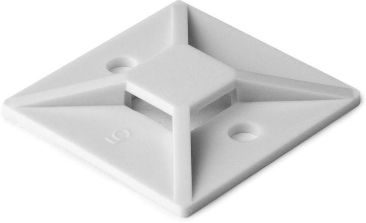 Produktbild HellermannTyton Befestigungssockel (Befestigungsschlaufen, 19 mm, 100 Stk.)