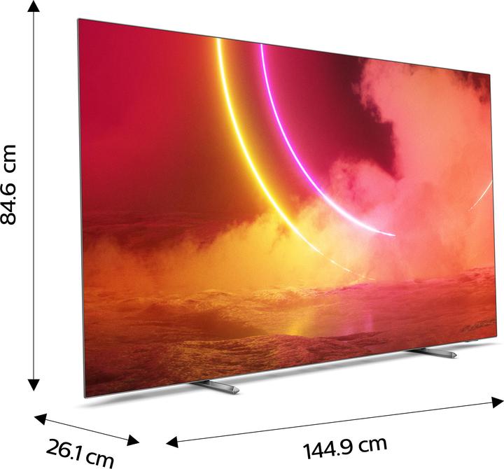 Image du produit Philips 65OLED805 Ambilight (65", OLED, 4K, 2020)