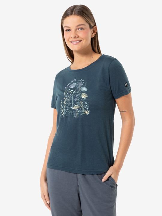 Actual product image Super Natural Women's Rock Flowers Tee (M)