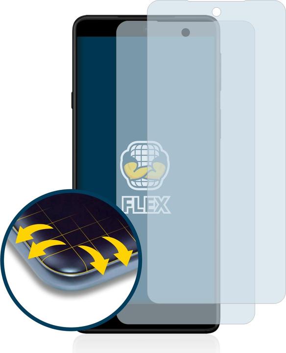 Actual product image BROTECT Full-Cover Protector (2 Piece, Motorola Edge 20)