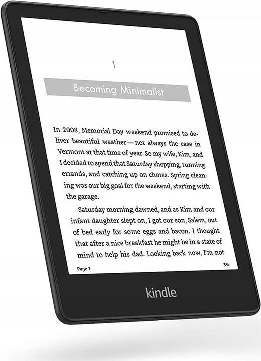 Actual product image Amazon Kindle Paperwhite 2024 12th Gen Signature (7", 32 GB, Metallic)