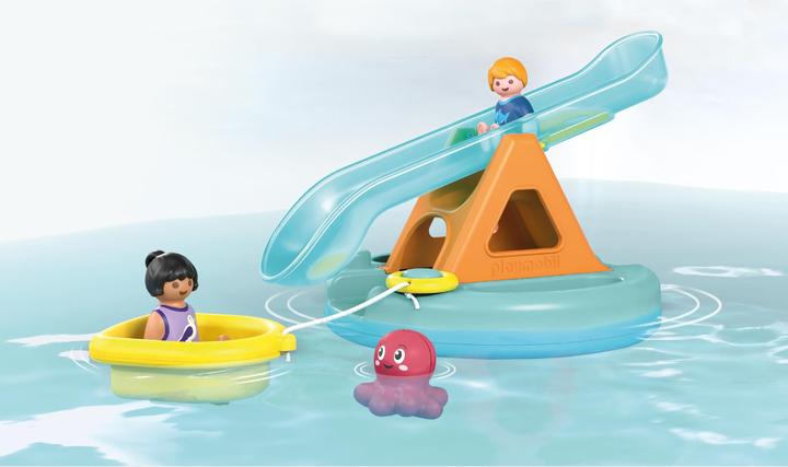 Immagine prodotto Playmobil Badeinsel mit Wasserrutsche (71687, Playmobil Junior)