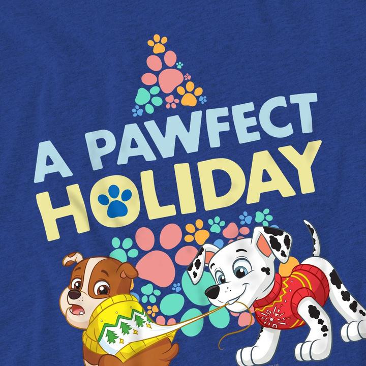 Immagine prodotto Paw Patrol A Pawfect Holiday Maglietta Natale Rubble e Marshall Adulto Unisex (XL)