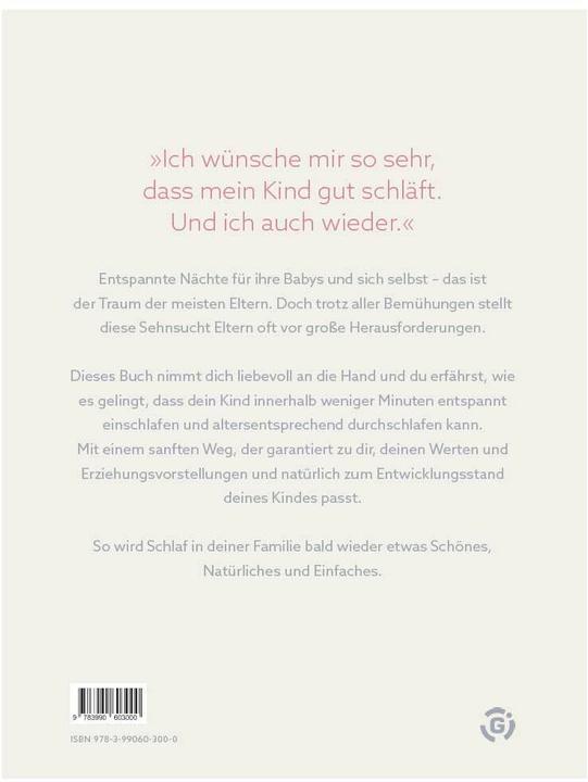Valeurs nutritives et ingrédients Entspannt einschlafen – glücklich aufwachen. Das Schlafcoaching-Buch für Babys und Kleinkinder. (Allemand, Miriam Fin, 2022)