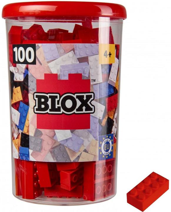 Produktbild Androni Blox 100 rote 8er Steine in Dose