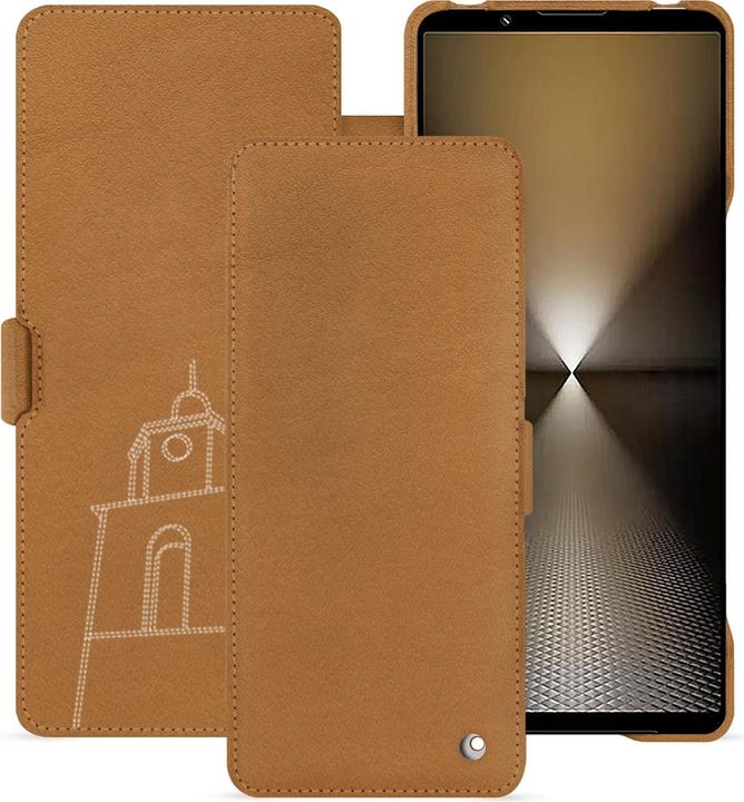 Actual product image Noreve Horizontal leather flap shell (Sony Xperia 1 VI)