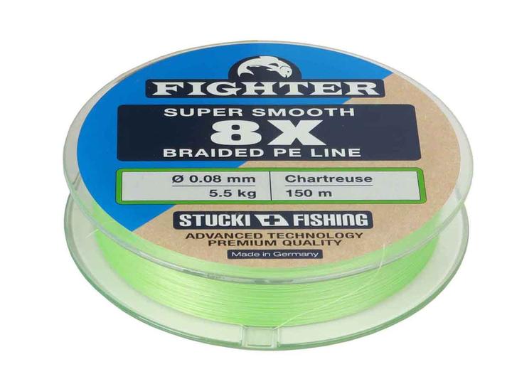 Produktbild Stucki Fishing Stucki Fighter 8X Premium Chartreuse 150m - 0.16mm