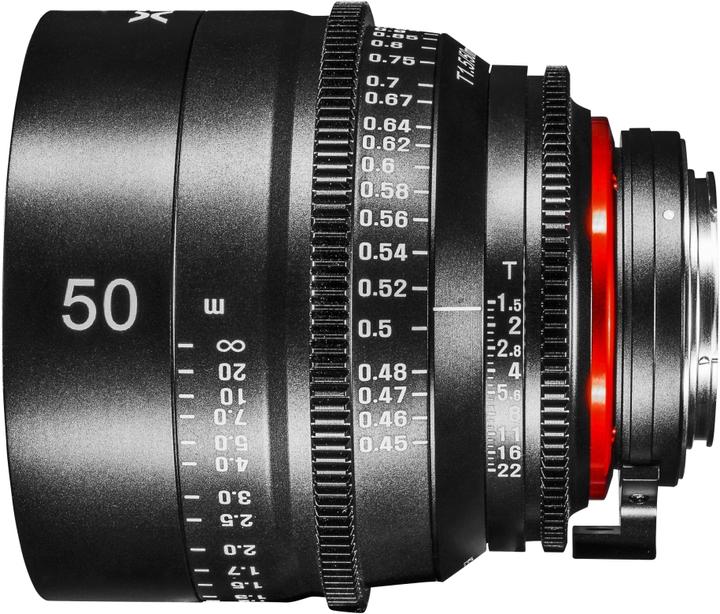 Image du produit Samyang Xeen 50mm T1.5 FF Cine, Canon EF (Canon EF, Plein format)
