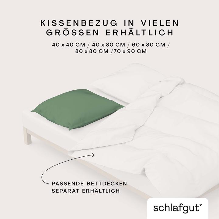 Actual product image schlafgut Woven Satin (Duvet cover, 40 x 40 cm)