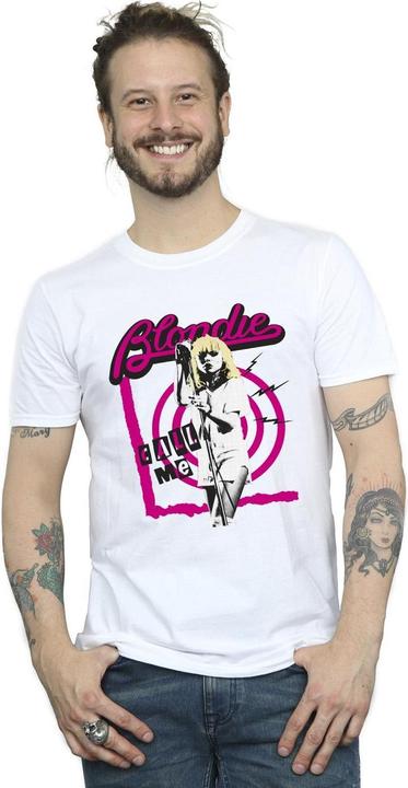Immagine prodotto Blondie Call Me Maglietta Uomo (XXL)