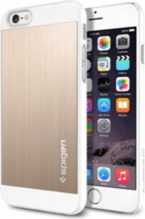 Immagine prodotto Spigen Custodia in alluminio per iPhone 6/6S (4.7") Champagne Gold (Apple iPhone 6)