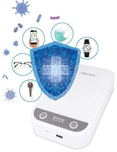 Actual product image Forever UV sanitizer