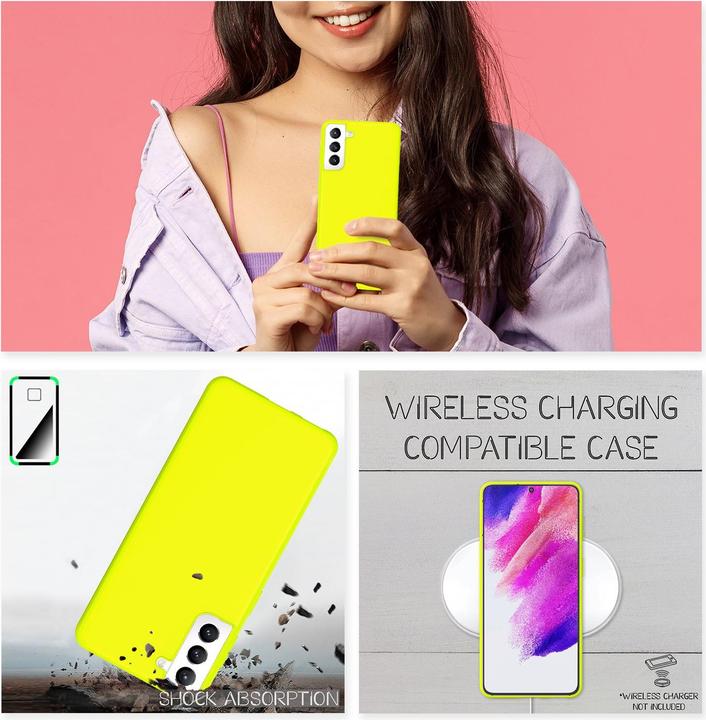 Produktbild Nalia Neon Silikon Handyhülle (Samsung Galaxy S21 FE)