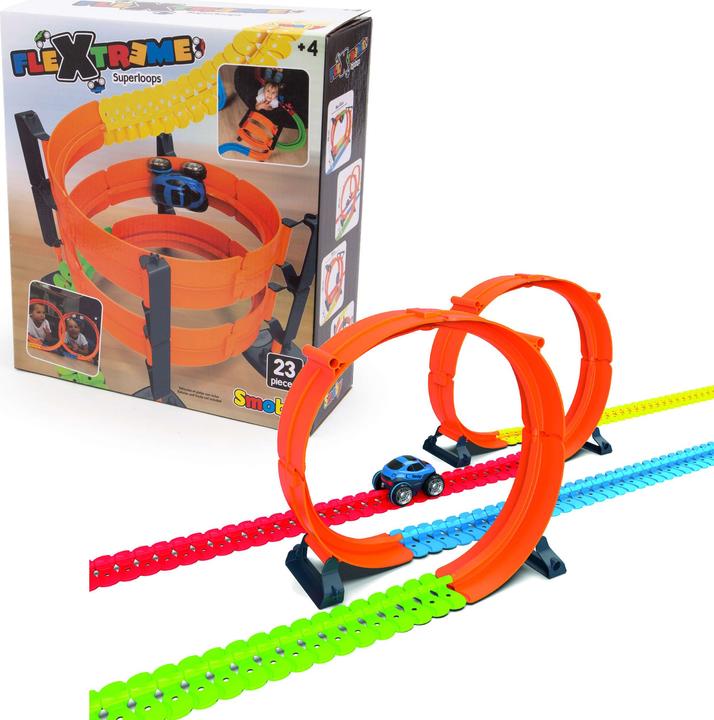 Produktbild Smoby Flextreme Superloops Rennbahn Set