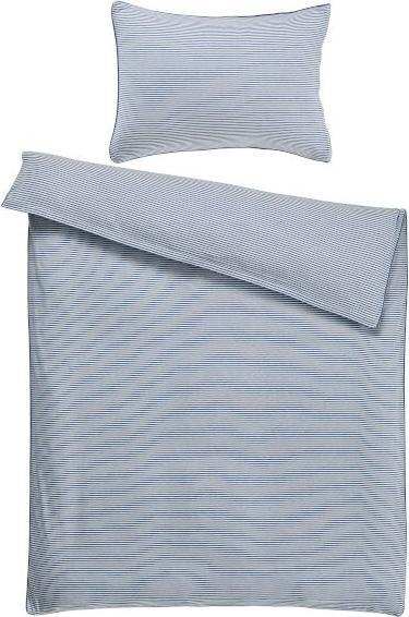 Produktbild Living Home Melange Jersey Streifen (Kopfkissenbezug, 65 x 100 cm)