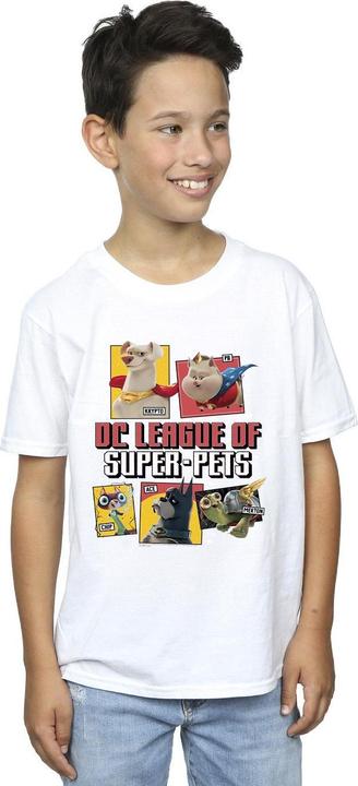 Image du produit - T-shirt DC LEAGUE OF SUPER-PETS PROFILE - Garçon (140, 146)