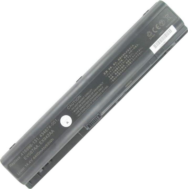 Compaq Batterie Pavilion dv9000, dv9100, dv9200, 9300 (6 cellules, 4500 mAh)