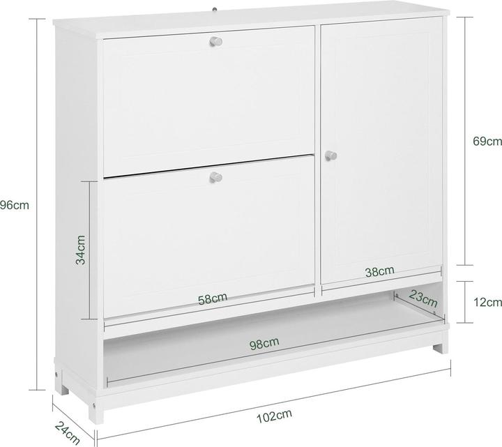 Image du produit SoBuy Stanley (103 x 96 x 24 cm)