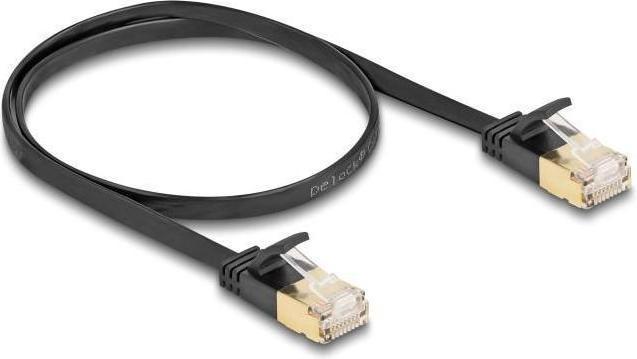 Immagine prodotto Delock Cavo di rete RJ45 Cat.6A da spina a spina con robu (U/FTP, CAT7, 0.50 m)