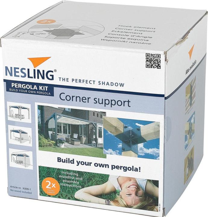 Actual product image Nesling Pergola Kit, Corner Element