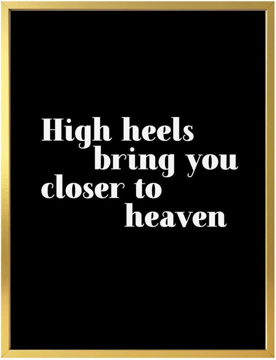Produktbild Trenddeko High heels bring you closer (30 x 40 cm)
