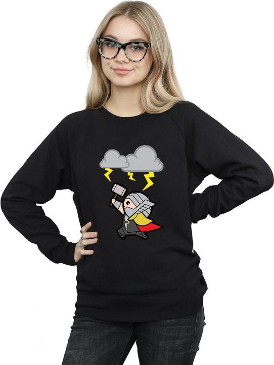 Immagine prodotto Kawaii Thor God Of Thunder Felpa Donna (L)