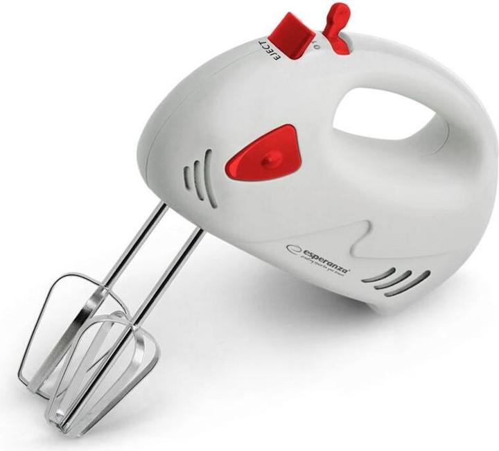 Produktbild Esperanza EKM007R Mixer Handmixer Rot Weiss 150 W (150 W)