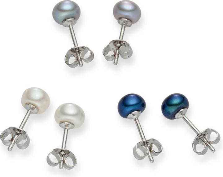 Produktbild Lulu & Jane Messing Süsswasser-Zuchtperle silber - 33258 (Messing)