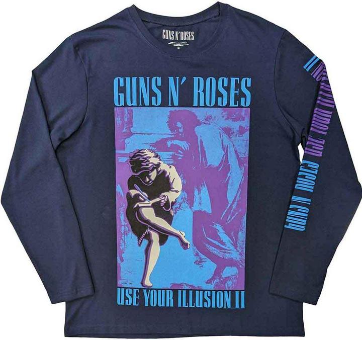 Guns N Roses Erwachsener Get In The Ring Tour 19911992 Langärmliges TShirt (S)