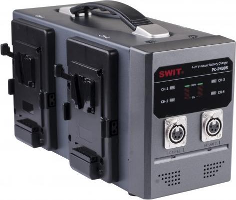Actual product image Swit PC-P430S/A 4-ch Battery Quick Charger (1 pcs., Battery + charger)