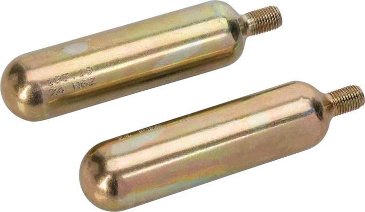 Contec CO2 Ersatzkartuschen 25g, 2 Stück (CO2-Ersatzkartuschen)