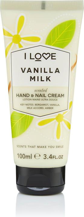 Actual product image I Love... Hand Cream Vanilla Milk Hand & Nail Cream 100 ml (100 ml)