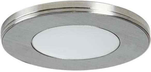 Produktbild Brumberg MM-Ein/Anbaustrahler XFlat 12164153 2,6W 180lm 12V DC DA56mm D75mm, nickel (185 lm)