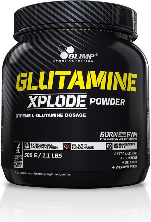 Immagine prodotto Olimp Sport Nutrition Glutammina Xplode (lattina da 500g) (Limone, 1 pz., 500 g)