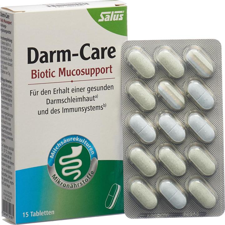 Produktbild Salus Darm-Care Biotic Mucosupport Tabl (15 Stück, Tabletten, 33 g)