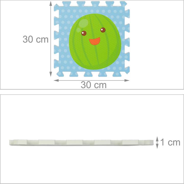 Actual product image Relaxdays Puzzle mat (30 x 30 x 1 cm)