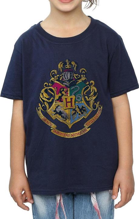 Image du produit T-shirt en coton à écusson de Poudlard pour fille (140, 146)
