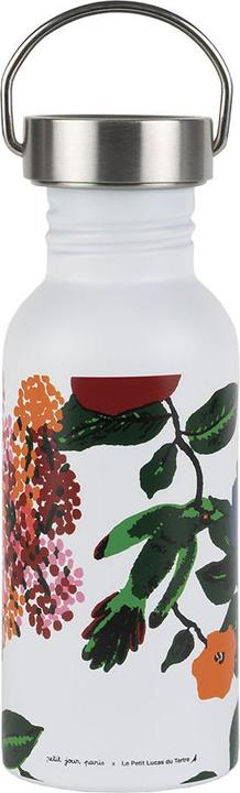 Actual product image Petit Jour Paris stainless steel bottle for children les hibiscus (0.50 l)